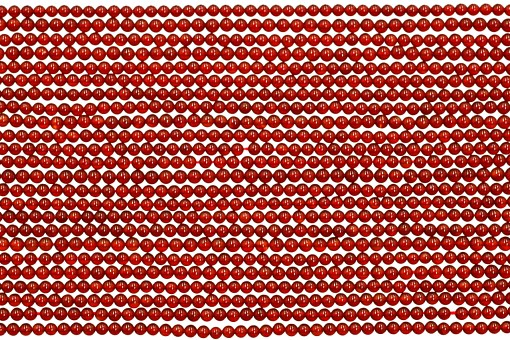 天然石ビーズのカーネリアン(赤メノー)丸玉2.2mm